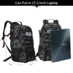 Outdoor Military Tactical Backpack Waterproof Rucksack Camping Hiking Bag - Image 3