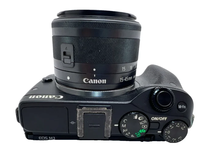 Canon EOS M3 24.2MP Mirrorless Digital Camera Black + 15-45mm Lens