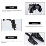 Tripod Stand Mount For Digital Camera Camcorder Phone Holder iPhone Android DSLR - Image 6