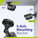 SANNCE 1080P CCTV Home Smart Security Camera Outdoor IR Night Vision Waterproof - Image 5