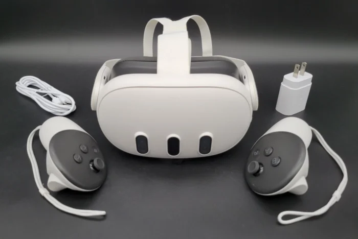 Meta Quest 3 128GB Standalone VR Gaming Headset & Controllers – Mixed Reality Experience