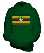 UGANDA SCRIBBLE FLAG UNISEX HOODIE TOP GIFT UGANDAN FOOTBALL - Image 8