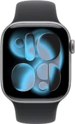 Apple Watch Series 11 42mm (Cellular)Aluminum Space Gray M/L Black Band-Open Box