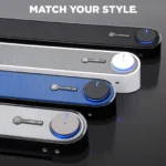 Computer Sound Bar Speaker (Blackout) with Easy Access Headphone & Mic Jacks - Image 3