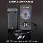 UB3 Computer Speakers for Desktop and Laptop - Monitor Speakers with Loud Bass, - Image 5