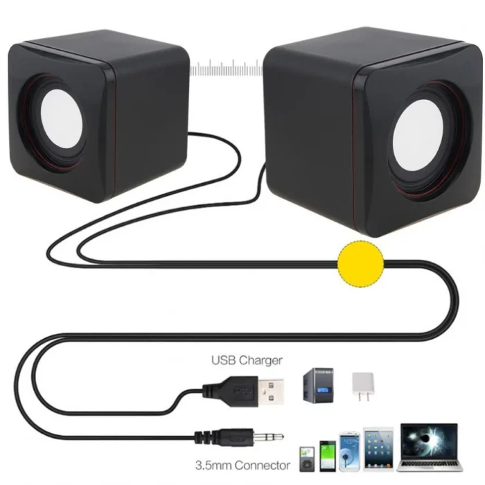 Computer Speaker Notebook Desktop PC Laptop Phone Mini Speaker USB LoudSpeaker