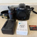 NIKON D200 10.2MP DSLR CAMERA BODY + 32GB CF Card - Excellent