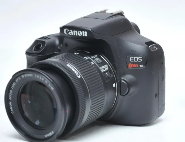 Canon EOS Rebel T6 Digital SLR Camera Kit w/18-55mm IS STM Lens Kit