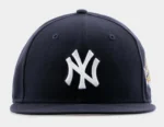 New Era NY Yankees 1996 World Series Side Patch 59FIFTY Fitted Hat - Navy 7 3/8 NWT - Image 4