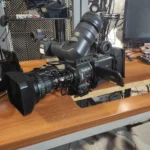 HD SDI JVC GY HD 250 Camcorder w Lens Broadcast Video Camera