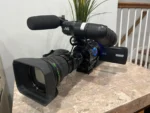 JVC GY-HM750 ProHD Shoulder Solid State Camcorder with Fujinon HTs 18x HD Lens - Image 2