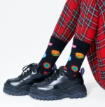 HAPPY SOCKS Symbol Dot socks women's size 36-40 new fancy colorful pattern - Image 2