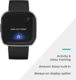 Fitbit Versa 2 Health & Fitness Smartwatch with Heart Rate Black - Image 5