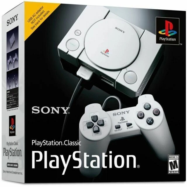 s-l960-14.webp Sony PlayStation Classic Gray Console New Sealed - Image 1